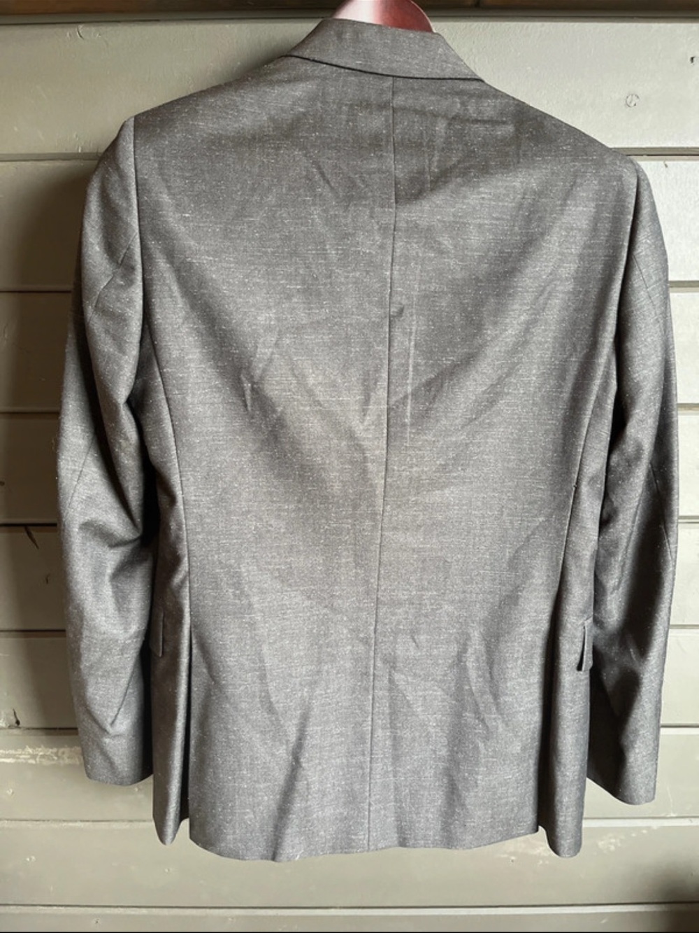 Saks Fifth Avenue Gray Two-Button Sport Coat - Picture 5 of 5